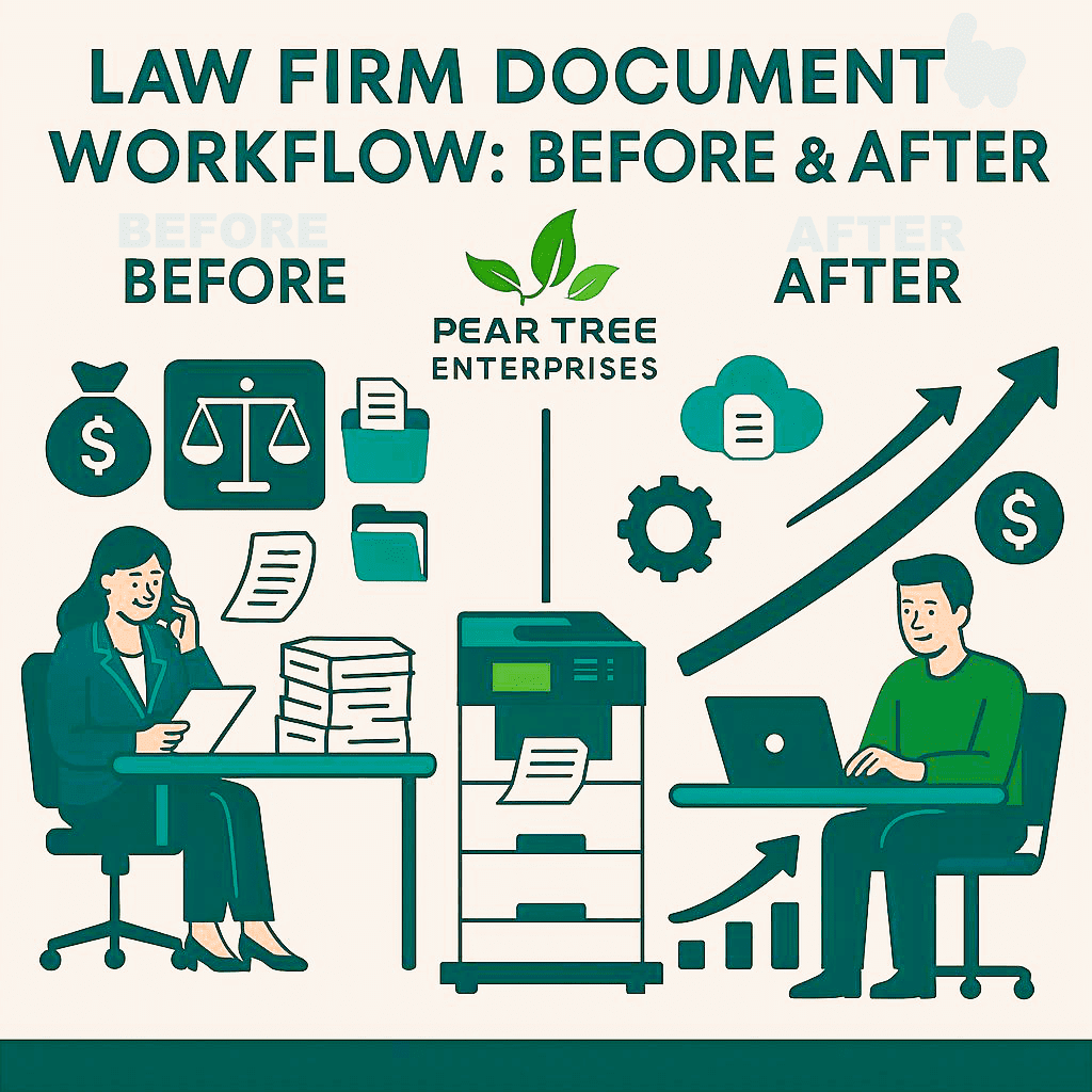LAW FIRM DOCUMENT WORKFLOW BEFORE IMPROVING PRODUC